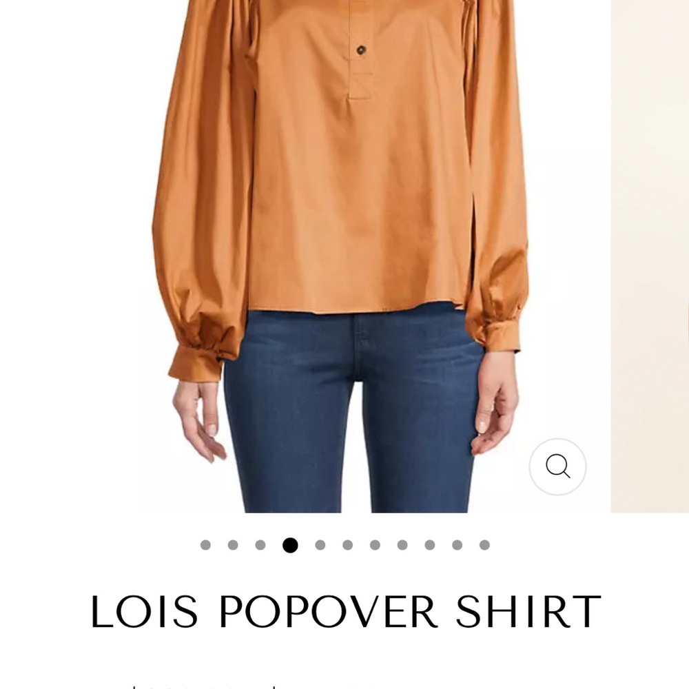 Harshman Lois Popover Shirt - Tan